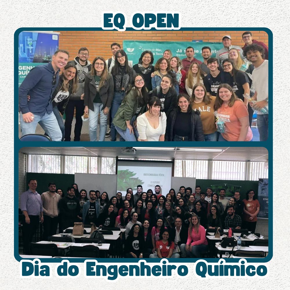 #PraTodosVerem A imagem mostra dois grupos de alunos com seus professores posando para a foto na sala de aula.